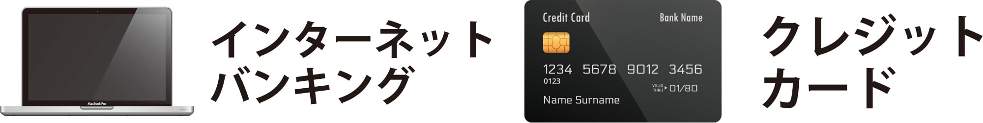 インターネットバンキング・クレジットカード